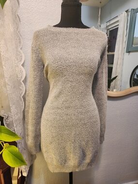 Forever 21 Light Gray Knit Sweater